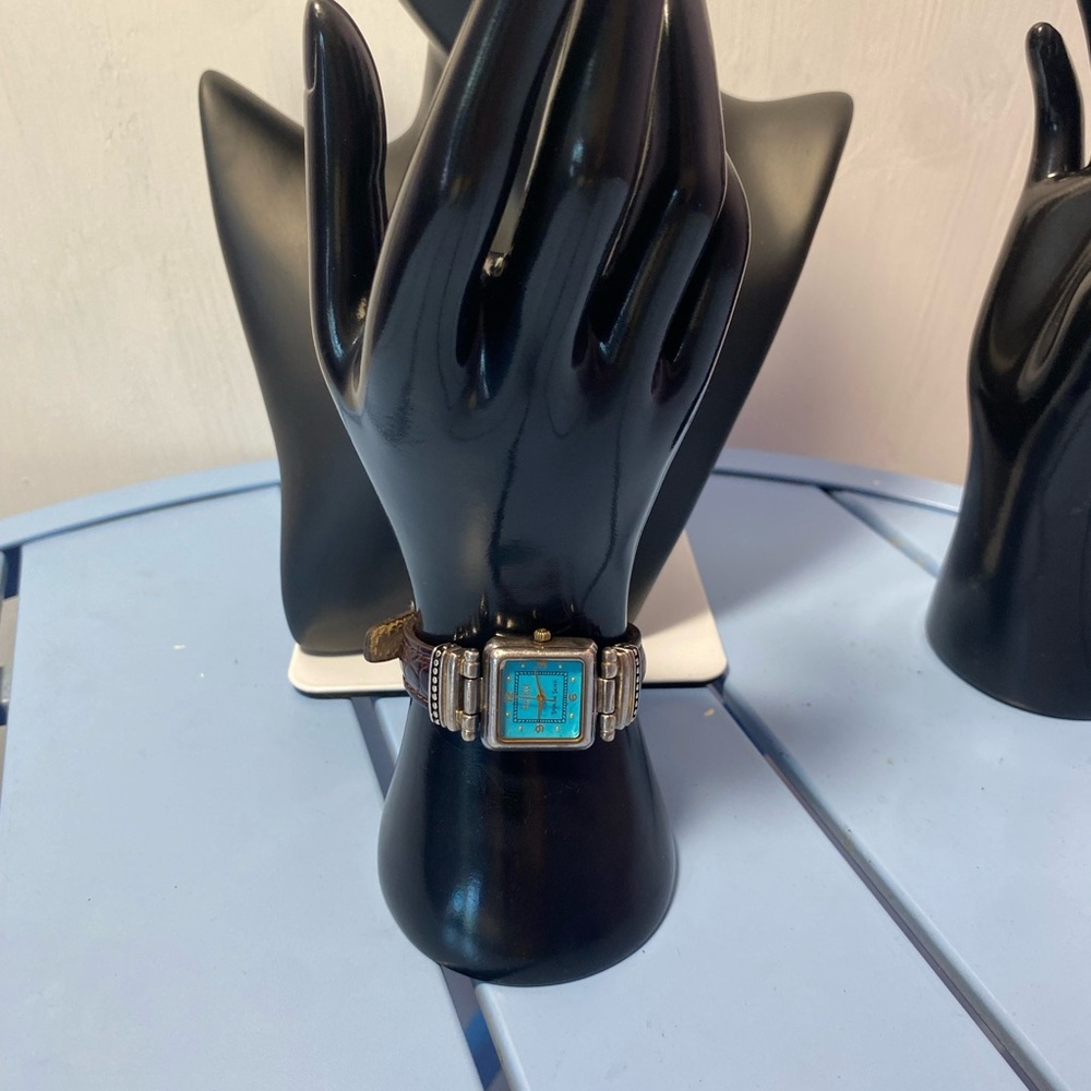 Ecclissi Sterling Silver Watch 22490 Blue Dial Quartz – Preowned – Estate Find